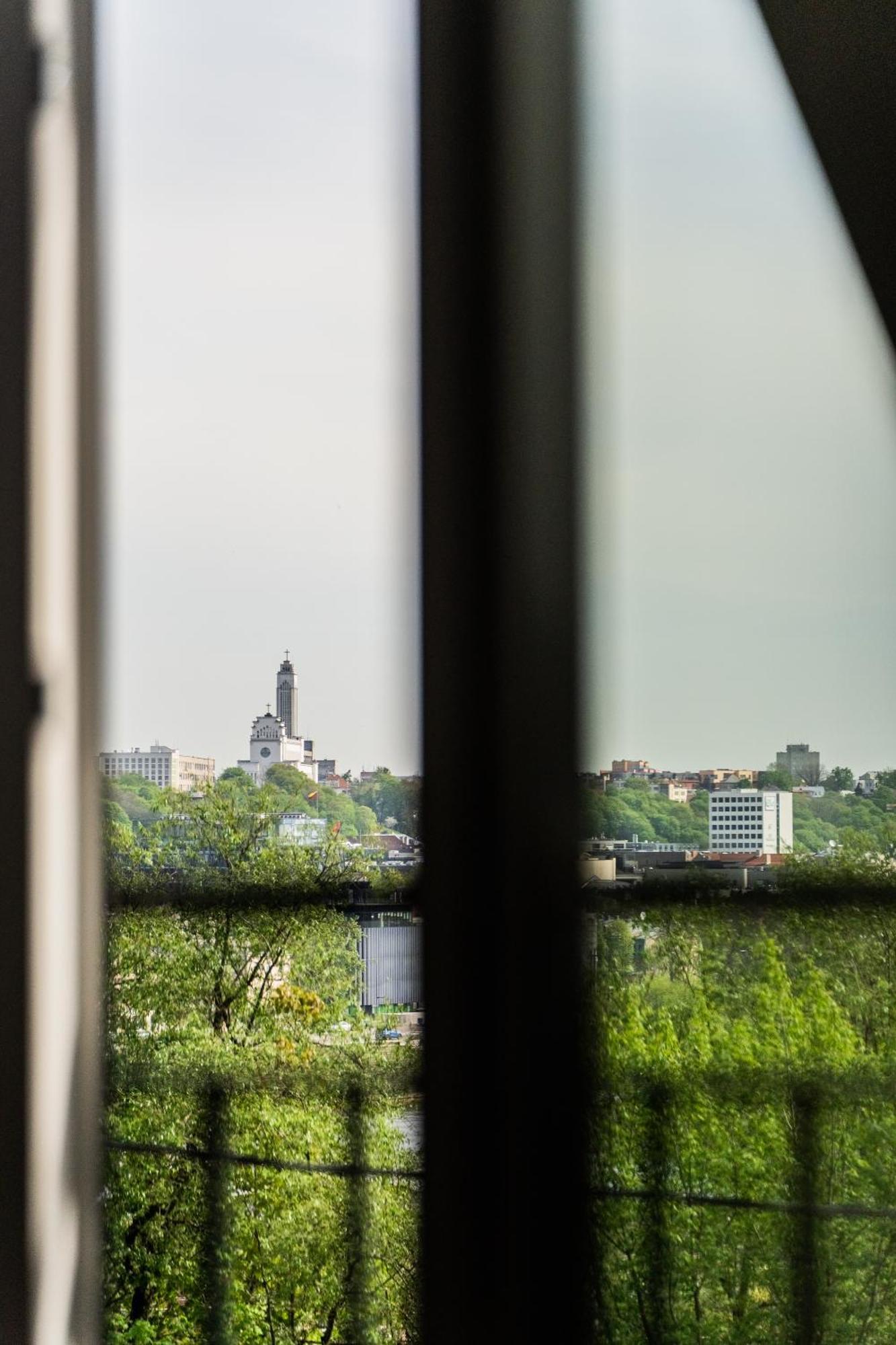 Riverra House - Panorama View Íbúð Kaunas